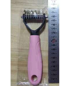 High-Efficiency Pet Depilatory Brush And Comb For Dogs And Cats - Professional Grooming Tools That Remove Tangles And Knots - Reduce Shedding And Promote Healthy Coats. - Multicolor - View 13