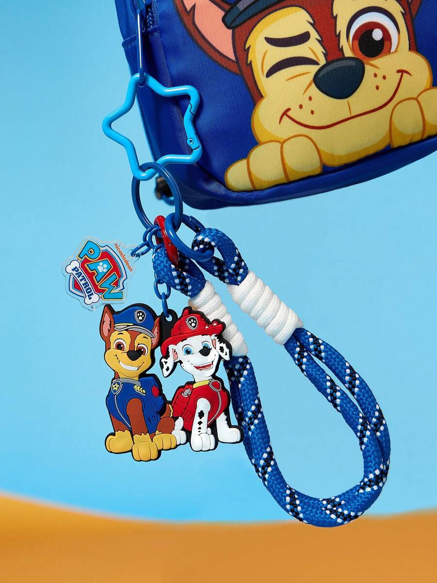 SHEIN | PAW Patrol Cartoon Bag Creative Hanger, Keychain, Gift - Blue - View 1