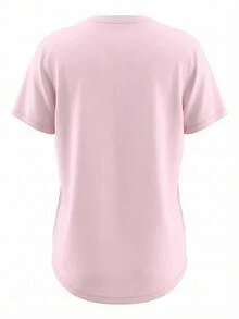 Nike Essential Icon Futura Women's T-Shirt Pink - Pink - View 2