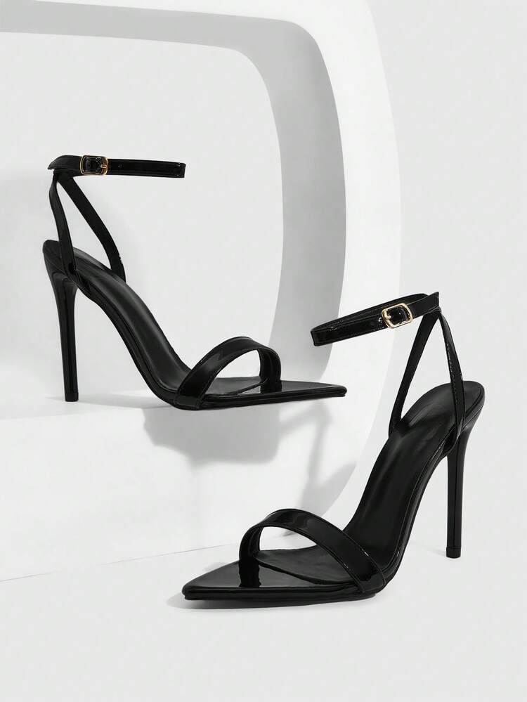 CUCCOO SZL Women's Fashion Sexy Pointed Toe High Heel Sandals Prom Heels