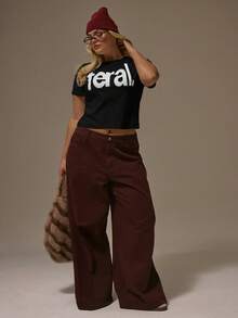 MUSERA Áo thun trẻ em ôm dáng, in hình khẩu hiệu, thích hợp cho mùa thu đông, Giáng sinh, tiệc tùng, đường cong cơ thể, mùa hè. - màu đen - Xem 5