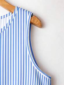 EMERY ROSE 两件套时尚无袖吊带背心和长裤套装，休闲时尚日常穿搭，春夏度假装，女士两件套，吊带背心和长裤 - 彩色 - 查看 6