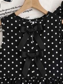 SHEIN 2件套少女碎花无袖上衣和宽松休闲裤套装 - 彩色 - 查看 5