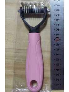 High-Efficiency Pet Depilatory Brush And Comb For Dogs And Cats - Professional Grooming Tools That Remove Tangles And Knots - Reduce Shedding And Promote Healthy Coats. - Multicolor - View 20