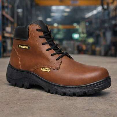 Botas Industriales STORM con Casco de Poliamida – Máxima Protección, Resistencia Extrema y Confort Profesional