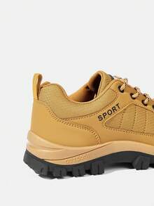 OUTDOORSY Sepatu Bot Kasual Wanita untuk Aktivitas Luar Ruangan, Nyaman, Anti Selip, Modis, dan Serbaguna - Kuning - View 6