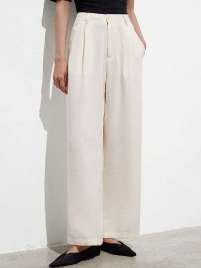 Aveloria Modichic Army Green Spring New Retro Casual Slim Straight Leg Pants, Women Design Corduroy Trousers