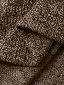 DAZY Women's V-Neck Sleeveless Fitted Street Casual Vest Jacket - Khaki - View 4