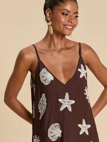 Travachic 优雅休闲度假刺绣女装 - 彩色 - 查看 6