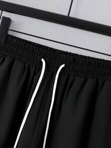 Manfinity RSRT Bộ vest và quần short in hình cây cọ dành cho nam, kiểu dáng thường ngày, thích hợp cho kỳ nghỉ. - Nhiều màu - Xem 7