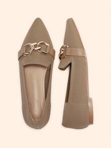 CUCCOO BASICS Scarpe flat da donna alla moda - Cachi - Visualizzare 2