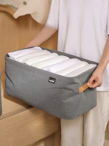 1PC Large-Capacity Storage Box, Clothing Organizer Box, Suitable For Storing Clothes, Pants, And Miscellaneous Items, Lightweight And An Essential Organizing Set For Home And Dormitory - Multicolor - View 11