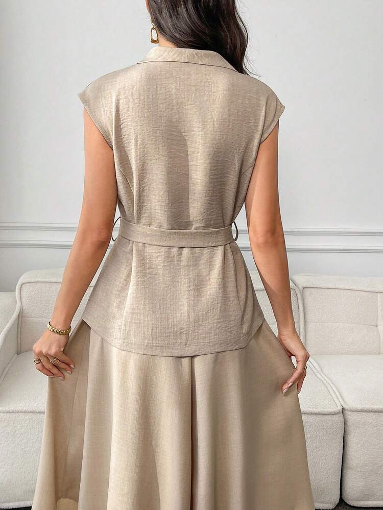 Women's Minimalist Design Shawl Neck Casual Lightweight Blazer,Summer Outfit For Women,Festival Outfits For Women,Elegant Blazer For Women,Women's Social Blouse,Work Outfits For Women