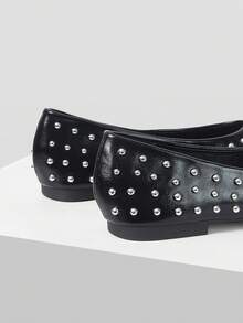 Mnmlis Giày bệt nữ - màu đen - Xem 4