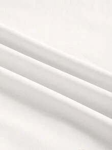 Manfinity Joysei Áo ba lỗ nam cỡ lớn in hình cây dừa và chữ - trắng - Xem 5