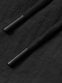 GymBeat Men's Letter Print Loose Fit Sweatpants - Black - View 4