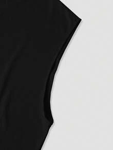 Manfinity Homme Men's Solid Color Crew Neck Sleeveless Casual Tank Top, Versatile For Summer Daily Wear - Multicolor - View 4