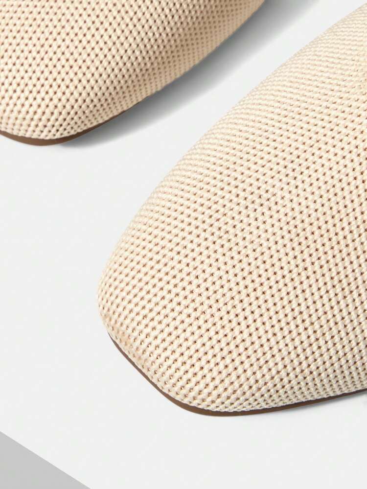 WOMEN FARBIC BUCKLE MARY JANE FLAT SHOES FOR CHRISTMAS FOR DAILY WEAR COMFORTABLE