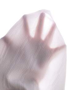 SHEIN 1件男童立领纯白色休闲短袖衬衫，质地柔软，时尚百搭，男童短袖衬衫，青少年男童衬衫 - 白色 - 查看 7