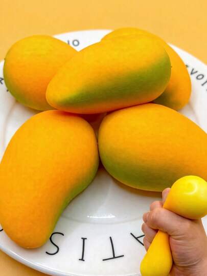 MINKOJA 芒果减压玩具、指尖玩具、慢回弹软玩具、易于携带的感官玩具，是复活节、生日、派对、工作日和节假日的绝佳礼物。