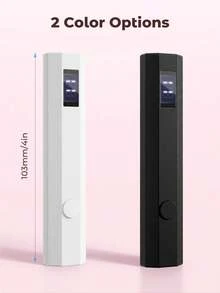 Teckwe مصباح أظافر محمول بشاشة LED، قابل للشحن عبر USB، مجفف أظافر محمول بدون سلك لتجفيف الجل/الطلاء، مناسب للاستخدام المنزلي DIY - متعدد الألوان - مشاهدة 6