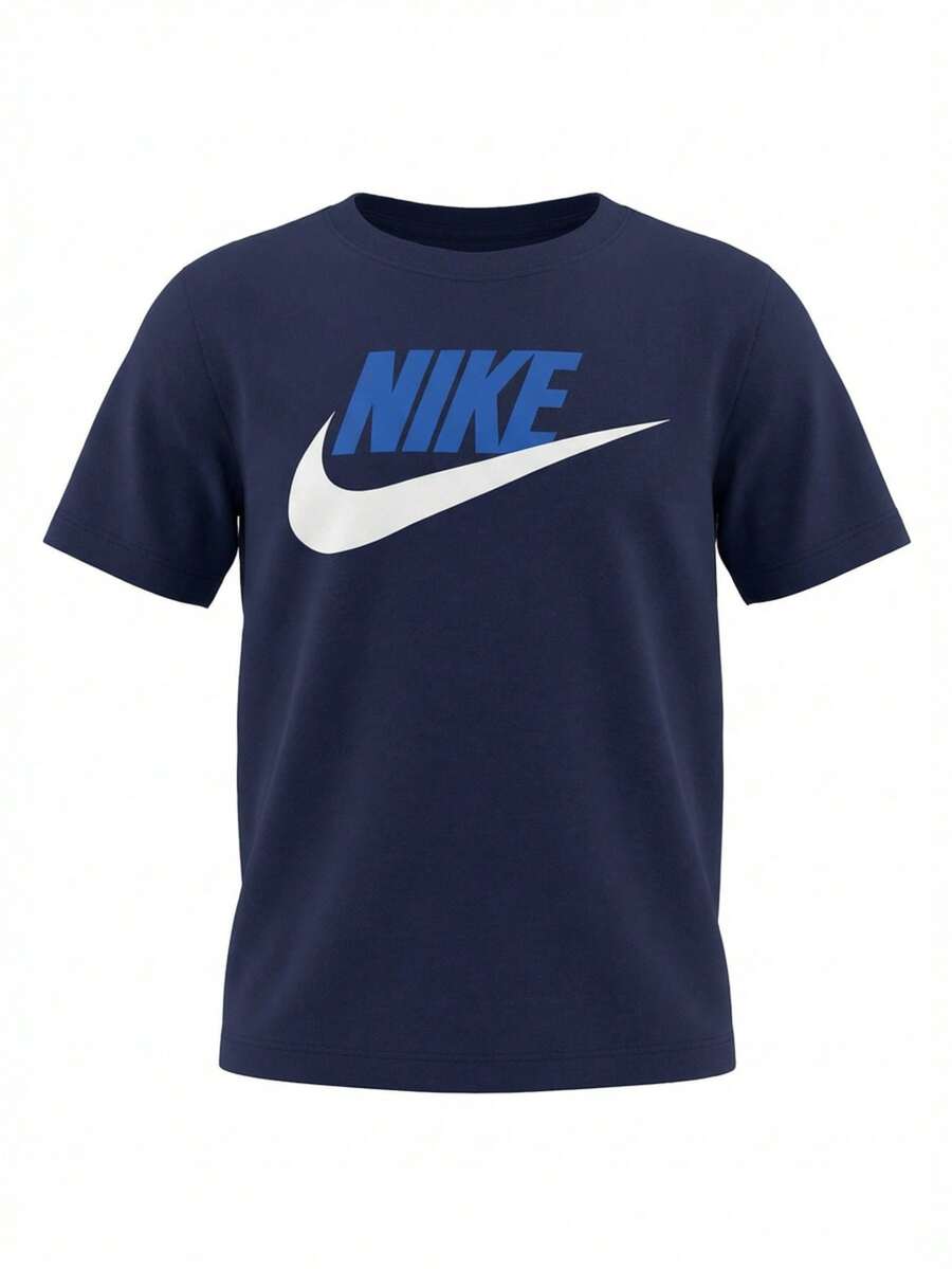Nike Kids T-Shirt Navy Blue - Blue - View 1