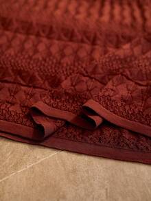 MOTF PREMIUM WOMEN'S TEXTURED KNIT SKIRT, SPRING/SUMMER - Coffee Brown - View 8