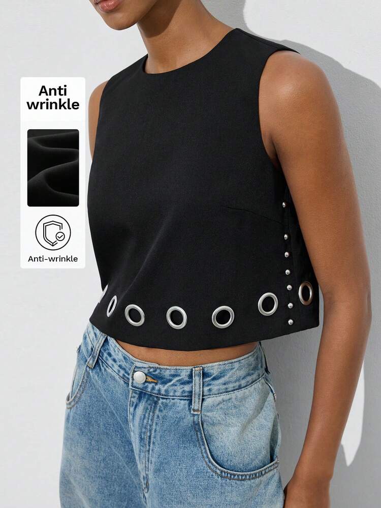 SHEIN Maija MAIJA Urlaubs Blume Muster Twist Vorne Kurzes Träger Top