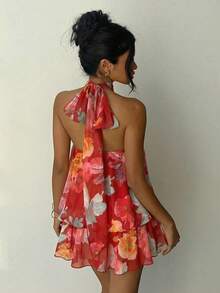 Aloruh Zanea Dress For Woman Zante Holiday Outfit - Red - View 2