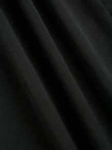 Franclia 2pcs Women Elegant Polka Dot Metal Buckle Top Set - Multicolor - View 7