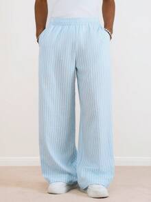 TOKVUE Men's Casual Striped Print Pocket Pants - Multicolor - View 3