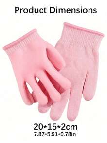 Găng tay và tất dưỡng ẩm, Găng tay và tất dưỡng ẩm trị liệu bằng gel SPA, làm mềm và phục hồi làn da tay và chân khô nứt nẻ, chăm sóc hiệu quả làn da tay và chân khô nứt nẻ (Bộ 4 món). - Nhiều màu - Xem 6