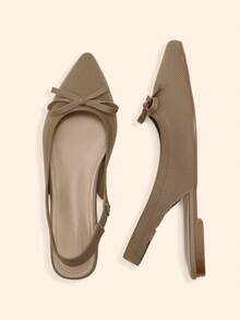 CUCCOO BASICS Zapatos planos de moda para mujer - Albaricoque Profundo - Ver 3
