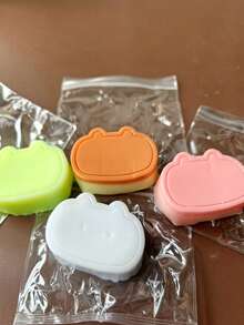 猫形减压挤压玩具，压力玩具，手指玩具，指尖玩具，慢回弹软萌玩具，可爱便携，是课后、生日、派对、节日的绝佳礼物。 - 彩色 - 查看 3