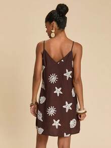 Travachic 优雅休闲度假刺绣女装 - 彩色 - 查看 2