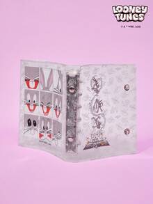 LOONEY TUNES X Joivida A7尺寸便携式透明星形活页夹，透明贴纸簿，照片收纳袋，相册，预算计划本，日记本，笔记本，办公用品，适用于上班族、学生、计划爱好者、办公室职员、文具收藏家、预算规划师、日常办公、校园学习、计划制作、预算记录、照片收纳、通勤携带，透明可视，星形设计美观，便携易带，兼容活页纸 - 彩色 - 查看 15
