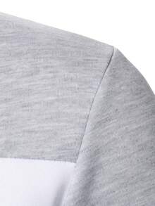 Manfinity Homme Áo nỉ nam dáng regular fit kẻ sọc, phong cách đường phố thường ngày. - Nhiều màu - Xem 5