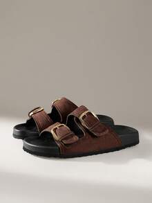 Solecia Women Flats - Brown - View 2