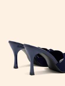 CUCCOO BASICS Women Heeled Sandals - Blue - View 4