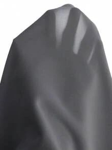 SHEIN Vacaura 两件套男童圆领印花T恤和短裤休闲日常穿搭 - 淺藍色 - 查看 6