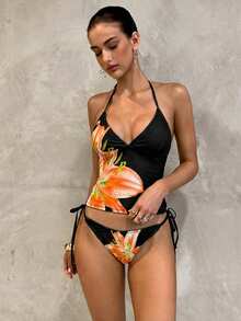 Swim Glamine Bộ bikini kẻ caro anh đào ngọt ngào - Nhiều màu - Xem 3
