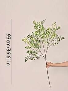 Rama de árbol artificial, tallo de planta alta para boda, jardín, oficina, decoración del hogar, ramas de follaje verde para jarrón interior, jarrón alto, jardín exterior, boda, fiesta, centro de mesa del hogar - Multicolor - Ver 2