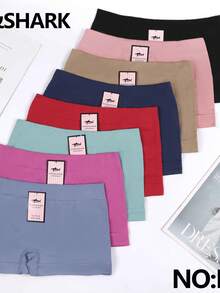 Este paquete trae 12 BRAGAS es ideal para sentirte sexy, fresca y cómoda todos los días. Las bragas están confeccionadas con un encaje delicado y suave, que se adapta sin apretar, brindando una sensación ligera y femenina. Incluye una hermosa variedad de colores como negro, rosa, vino, blanco, azul oscuro, azul claro, rojo y durazno, para que siempre tengas una opción diferente según tu mood. El paquete viene con tallas surtidas entre M, L y XL/XXL. Pantalones cuadrados femeninos - Multicolor - Ver 2