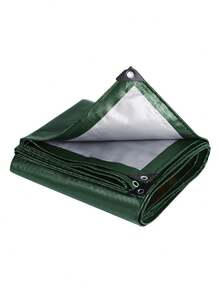 3x6m Lona impermeable de color verde militar con cuerda, lona impermeable y resistente a los rayos UV de PE con recubrimiento doble, con propiedades de bloqueo de luz intensas, adecuada para cubrir cultivos, vehículos, montar tiendas y protección contra la lluvia y el sol - Multicolor - Ver 8