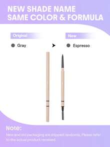 SHEGLAM Insta-Fill 眉筆-灰色持久自動眉筆防汗防油不沾超細眉筆化妝眉筆 品牌 美容 化妝 化妝品 適合女性與女孩 完美搭配夏季春季 Y2K 時尚 流行 生日 母親節禮物 假期 派對準備就緒 最佳顏色 - Gray - 查看 6