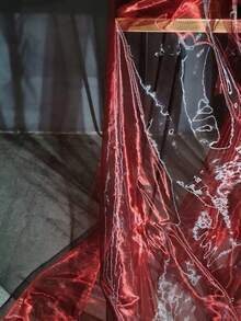 1 件高品质彩虹色欧根纱面料，激光渐变，半透明，非常适合 DIY 设计师舞蹈服装。 - 多色 - 查看 4