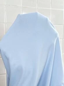 SHEIN 孕妇星形印花褶皱露背吊带衫 - 淺藍色 - 查看 6