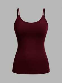 SHEIN EZwear 4件套休闲简约吊带背心，适合夏季穿着 - 彩色 - 查看 5