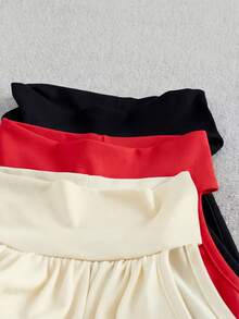 Franclia 女士时尚优雅无袖吊带背心，内置胸垫，多功能挂脖式背心，多件装 - 彩色 - 查看 4