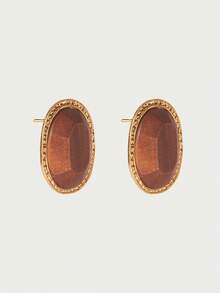 Glisma Hoa tai nữ, Cao cấp/Cổ điển/Sang trọng, Quyến rũ/Cổ điển, Dành cho Mẹ/Phụ nữ/Cô gái/Người mẹ, Mùa hè/Đi biển/Dạ hội/Tiệc tùng - màu nâu - Xem 4